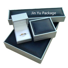 Elegant Handmade Luxury Plastic Leather Jewelry Gift Packaging Box